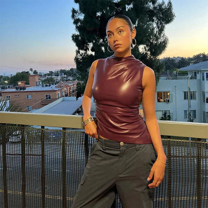 OLIVIA | Burgundy Top
