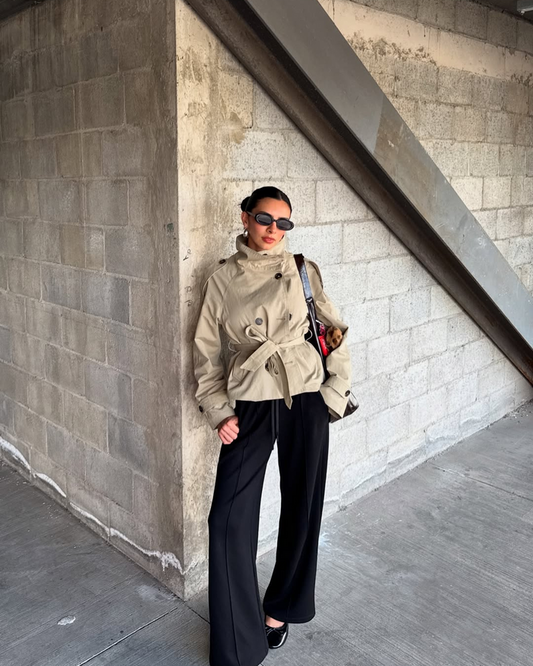 OLIVIA | Short Trench Coat