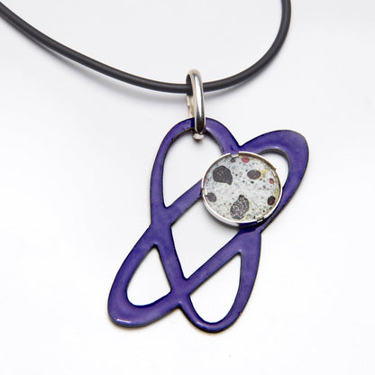 Orbit-Blue Necklace