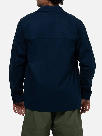 BETWEEN SIDES Overshirt - Navy - Overshirts CEKET