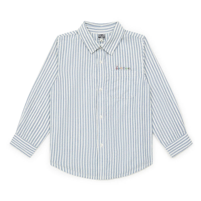 Bonton Paname Chemise Blue Shirt