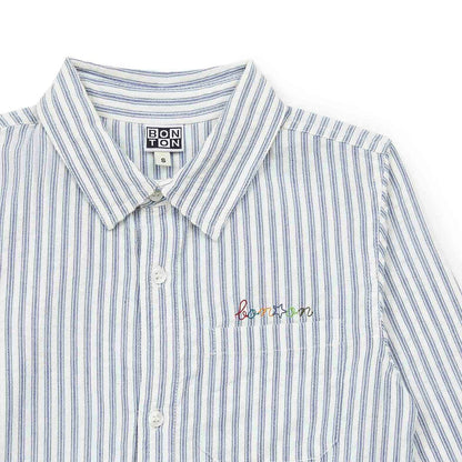Bonton Paname Chemise Blue Shirt
