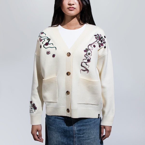 Persephone Cherry Blossom Cardigan - Heroes & Villains-Lore Olympus-Cardigan