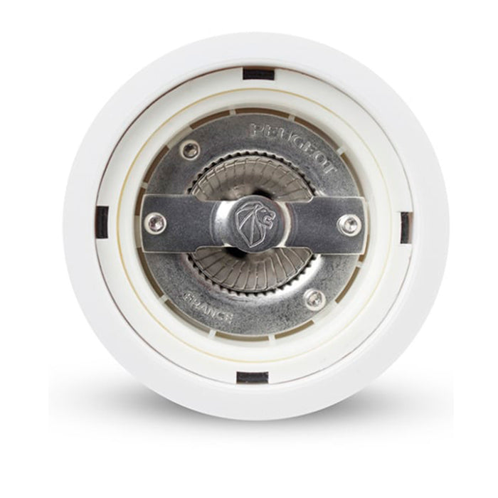 Peugeot U'Select Wood Salt Mill White Lacquered, 4.7-Inches
