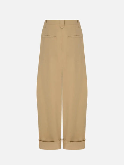 RE2MC Pileli Pantolon - Bej - Trousers PANTOLON