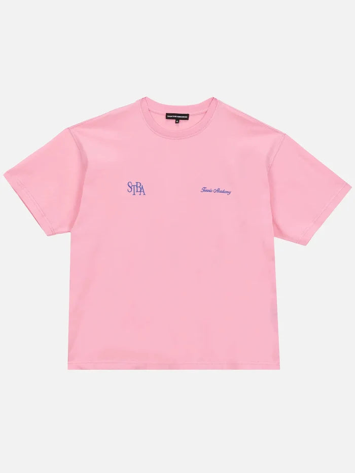 SOON TO BE ANNOUNCED Pink Court T-Shirt - T-Shirts T-SHIRT