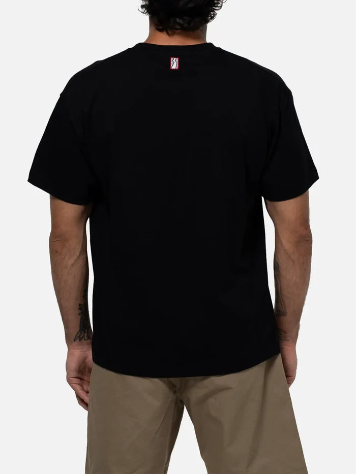 BETWEEN SIDES Pocket Tee - Black - T-Shirts T-SHIRT