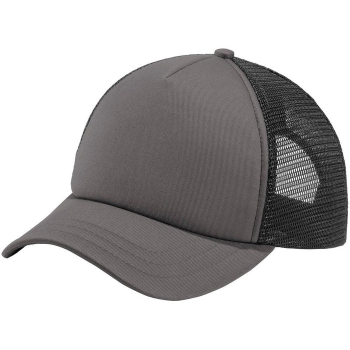 Port Authority 5-Panel Twill Foam Trucker Cap no-logo