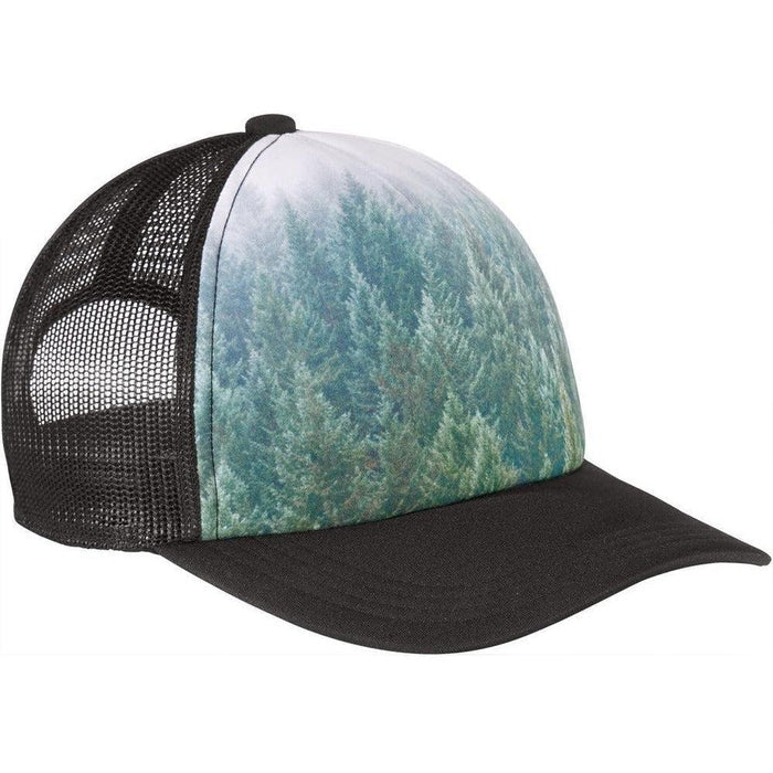 no-logo Port Authority Photo Real Snapback Trucker Cap-Active-Port Authority-Forest-OSFA-Thread Logic