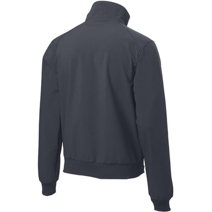 no-logo Port Authority Soft Shell Bomber Jacket-Regular-Port Authority-Thread Logic