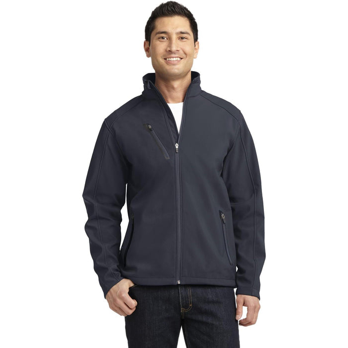 no-logo Port Authority Welded Soft Shell Jacket-Regular-Port Authority-Thread Logic