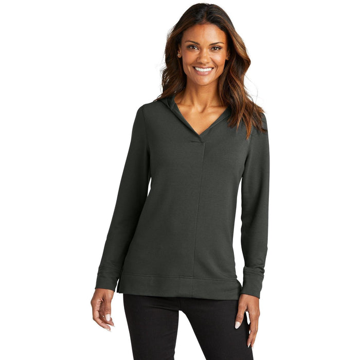 no-logo Port Authority Ladies Microterry Pullover Hoodie-Regular-Port Authority-Thread Logic