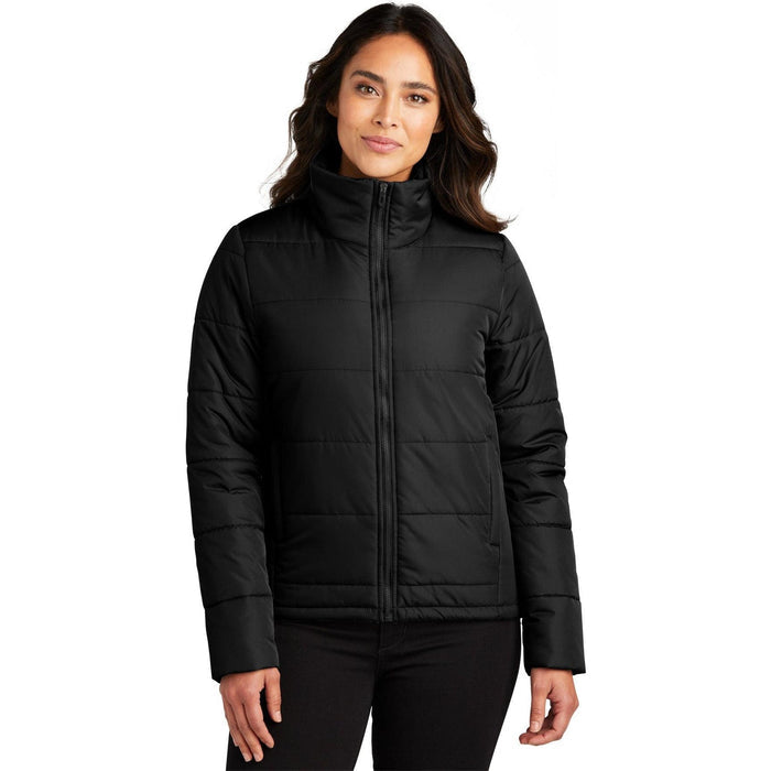 no-logo Port Authority Ladies Puffer Jacket-Regular-Port Authority-Thread Logic