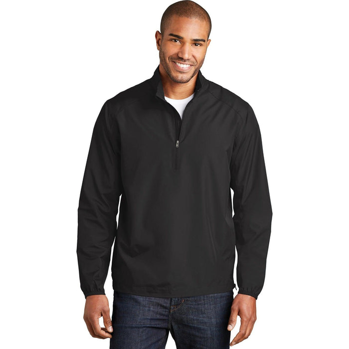 no-logo Port Authority Zephyr 1/2-Zip Pullover-Regular-Port Authority-Thread Logic