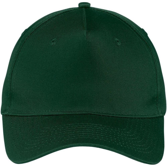 Port & Company Five-Panel Twill Cap-Regular-Port & Company-Hunter-OSFA-Thread Logic
