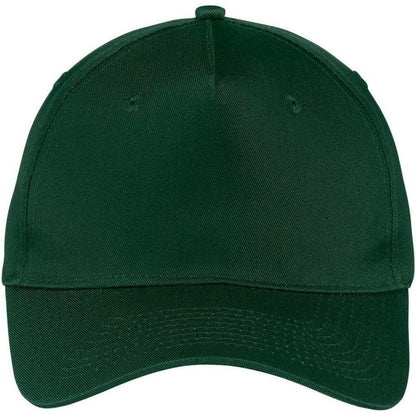 Port & Company Five-Panel Twill Cap-Regular-Port & Company-Hunter-OSFA-Thread Logic