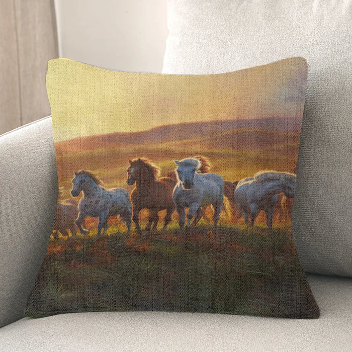 Prairie Thunder Indoor Woven Decorative Pillow