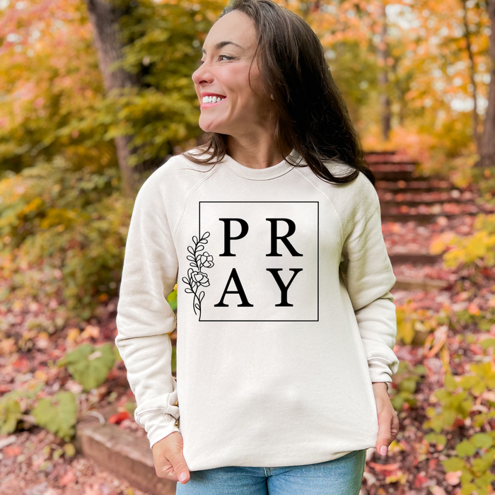 Pray Super Soft Fleece Crewneck Sweatshirt