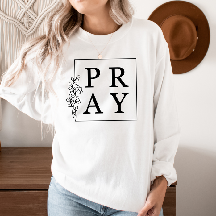 Pray Super Soft Fleece Crewneck Sweatshirt