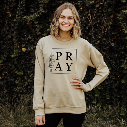 Pray Super Soft Fleece Crewneck Sweatshirt