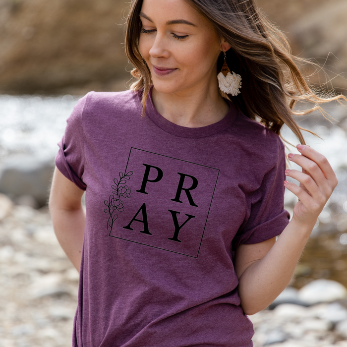 XS / Heather Maroon