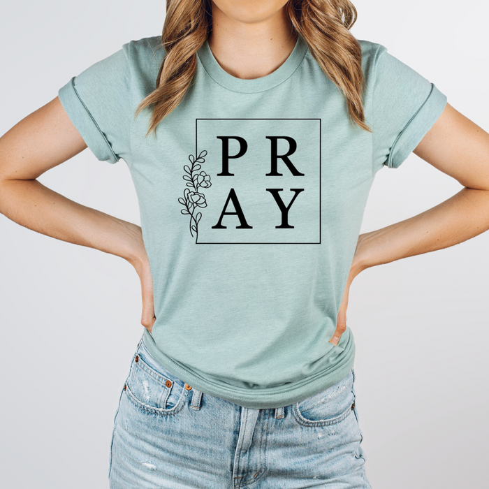 XS / Heather Prism Dusty Blue