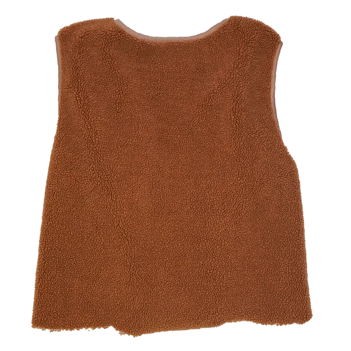 Production Made Brown Fleece Vest - XLarge, Item 2 - Film Production Used - Vests