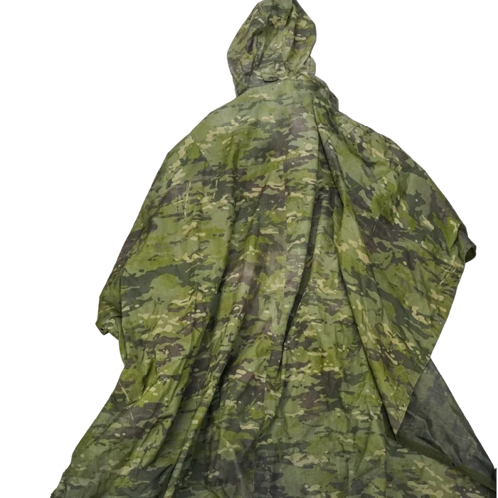 Production Made Tropic Multicam Poncho - Large - Film Production Used - Ponchos