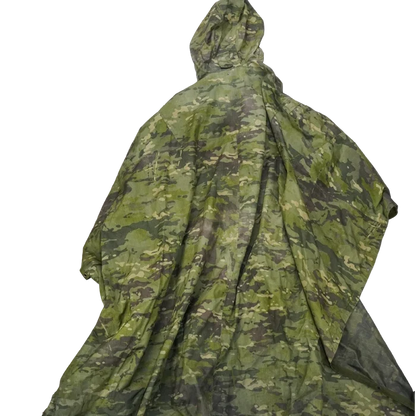Production Made Tropic Multicam Poncho - Large - Film Production Used - Ponchos