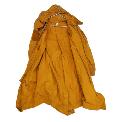 Production Made Yellow Canvas Parka with Hood - Medium, Item 1 - Film Production Used - Parkas