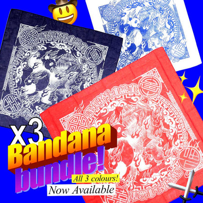 PRX Immortal Three Bandana Bundle