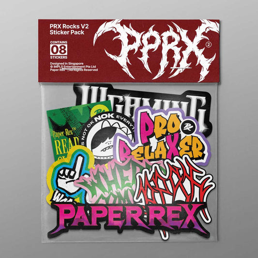 PRX Rocks V2 Sticker Pack
