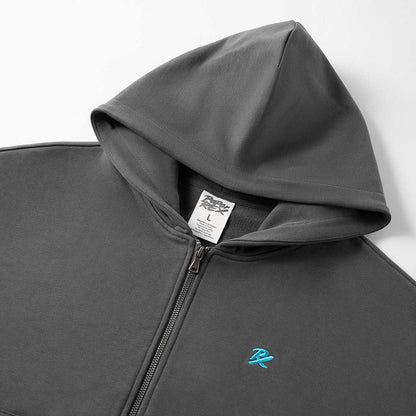 PRX Zip Hoodie Grey