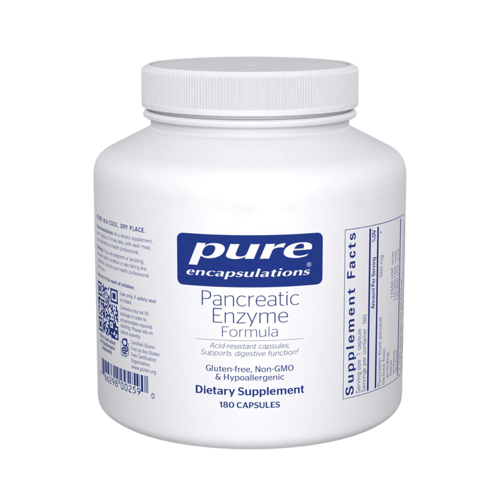 Pure Encapsulations Pancreatic Enzymes Capsules