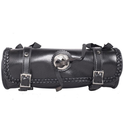 PVC MC Tool Bag With Concho 12-Inch: Features:

Universal Fitting
Includes a hard Sheet Inside the Bag
Heavy Duty Quick Relea