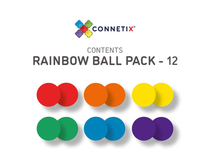 Rainbow 12 Piece Replacement Ball Pack