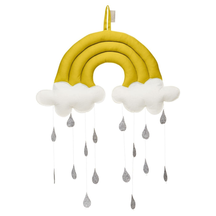 A Mustard Rainbow Mobile
