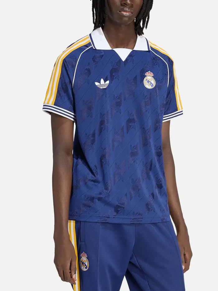 ADIDAS ORIGINALS Real Madrid OG Jersey - Dark Blue - Activewear Tops FORMA
