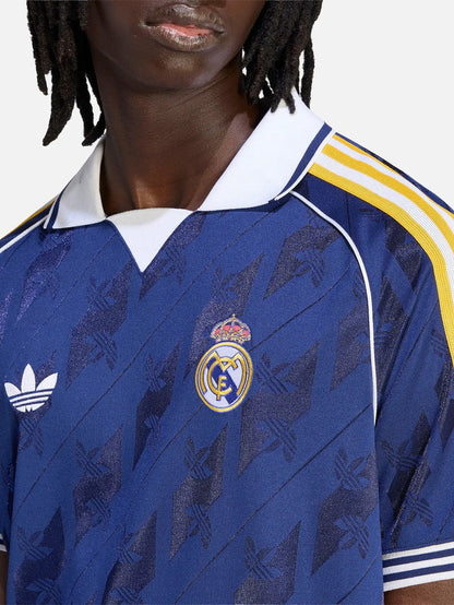 ADIDAS ORIGINALS Real Madrid OG Jersey - Dark Blue - Activewear Tops FORMA