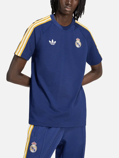 ADIDAS ORIGINALS Real Madrid OG Tee - Dark Blue - T-Shirts T-SHIRT