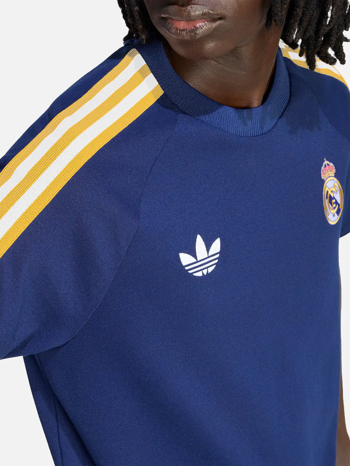 ADIDAS ORIGINALS Real Madrid OG Tee - Dark Blue - T-Shirts T-SHIRT