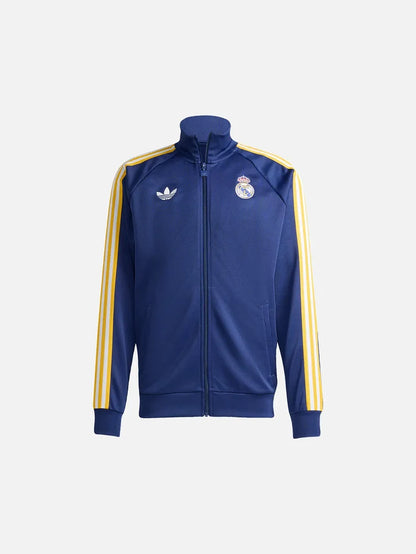 ADIDAS ORIGINALS Real Madrid OG Track Top - Dark Blue - Track Jackets EŞOFMAN ÜSTÜ