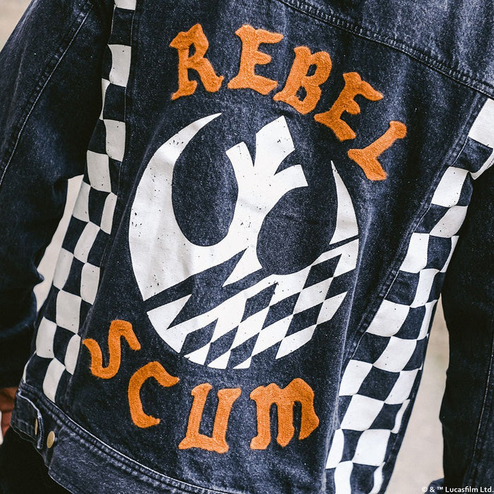 Rebel Scum Denim Jacket - Heroes & Villains-Star Wars-Denim Jacket