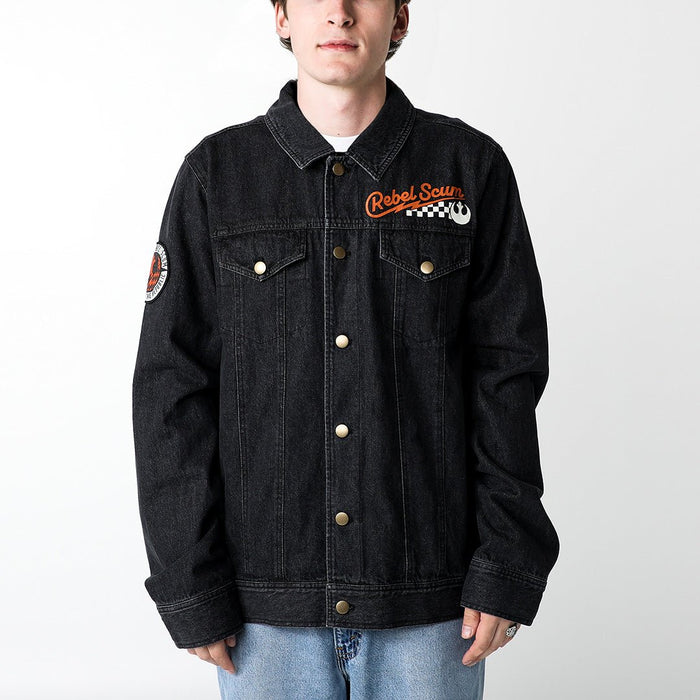 Rebel Scum Denim Jacket - Heroes & Villains-Star Wars-Denim Jacket