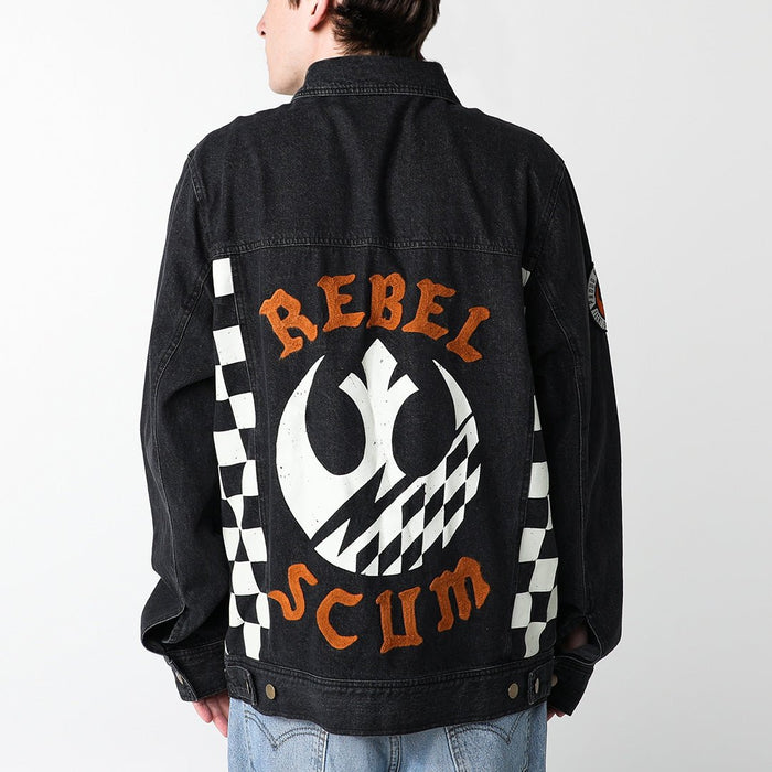 Rebel Scum Denim Jacket - Heroes & Villains-Star Wars-Denim Jacket