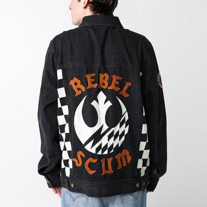 Rebel Scum Denim Jacket - Heroes & Villains-Star Wars-Denim Jacket