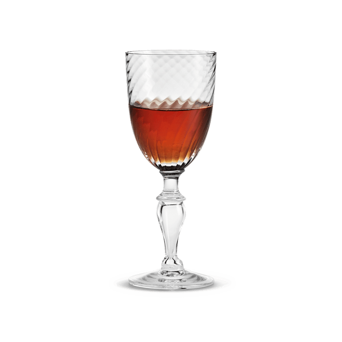 Regina Mouth-Blown Dessert Wine Glass in Clear by Holmegaard — 3.4 fl oz