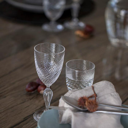 Regina Mouth-Blown Dessert Wine Glass in Clear by Holmegaard — 3.4 fl oz