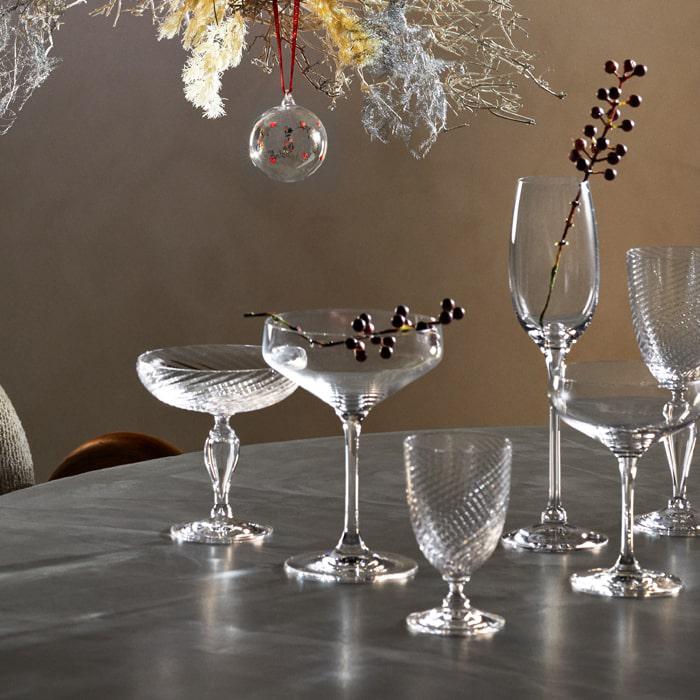 Regina Mouth-Blown Glass Tumbler in Clear by Holmegaard — 6.4 fl oz
