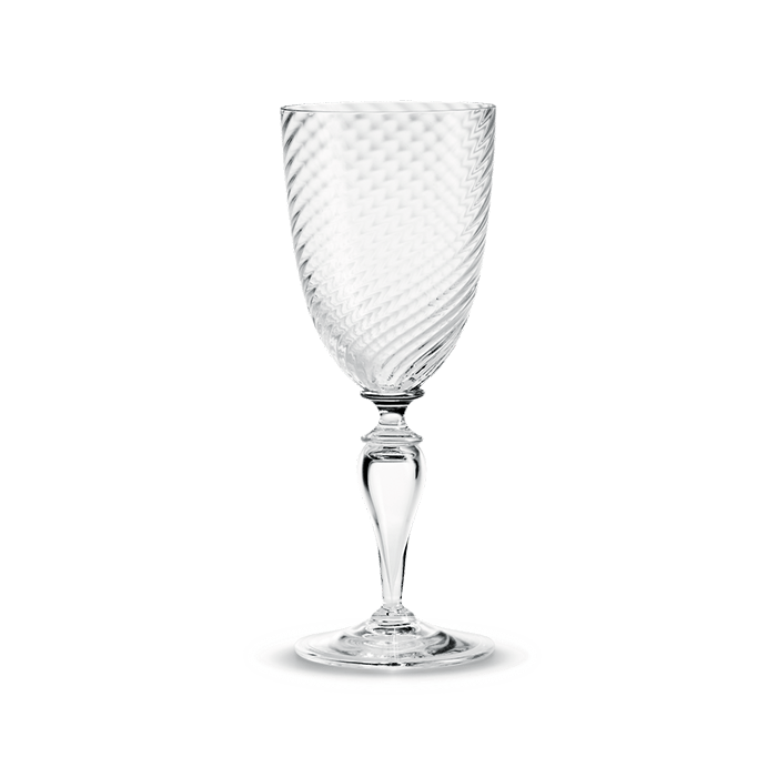 Regina Mouth-Blown White Wine Glass in Clear by Holmegaard — 6.1 fl oz